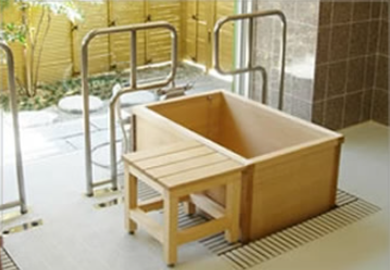 メトスの介護用ユニットバス例